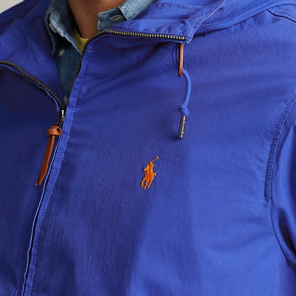 Polo Ralph Lauren Poplin Hooded Jacket - Picture 4 of 5